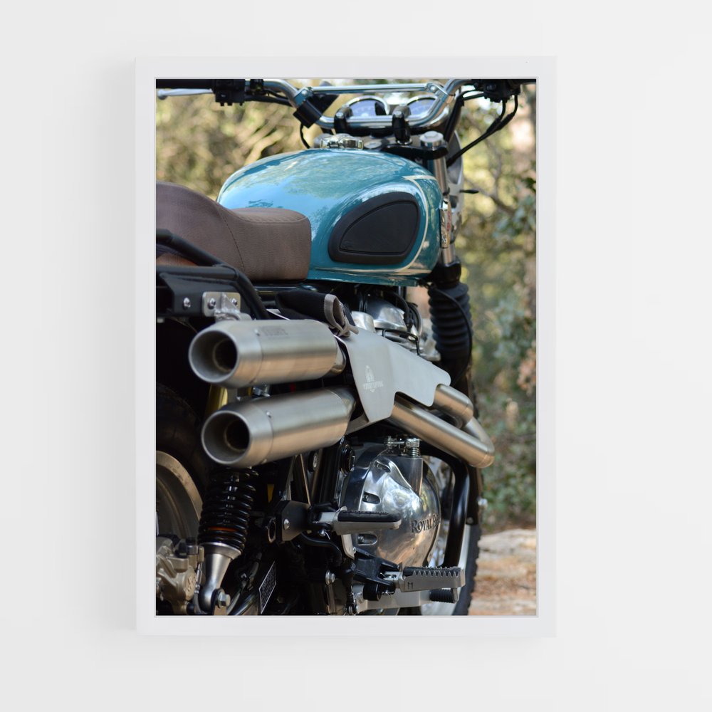 Poster Surprenant Intercepteur – affiche Royal Enfield (vue 3)